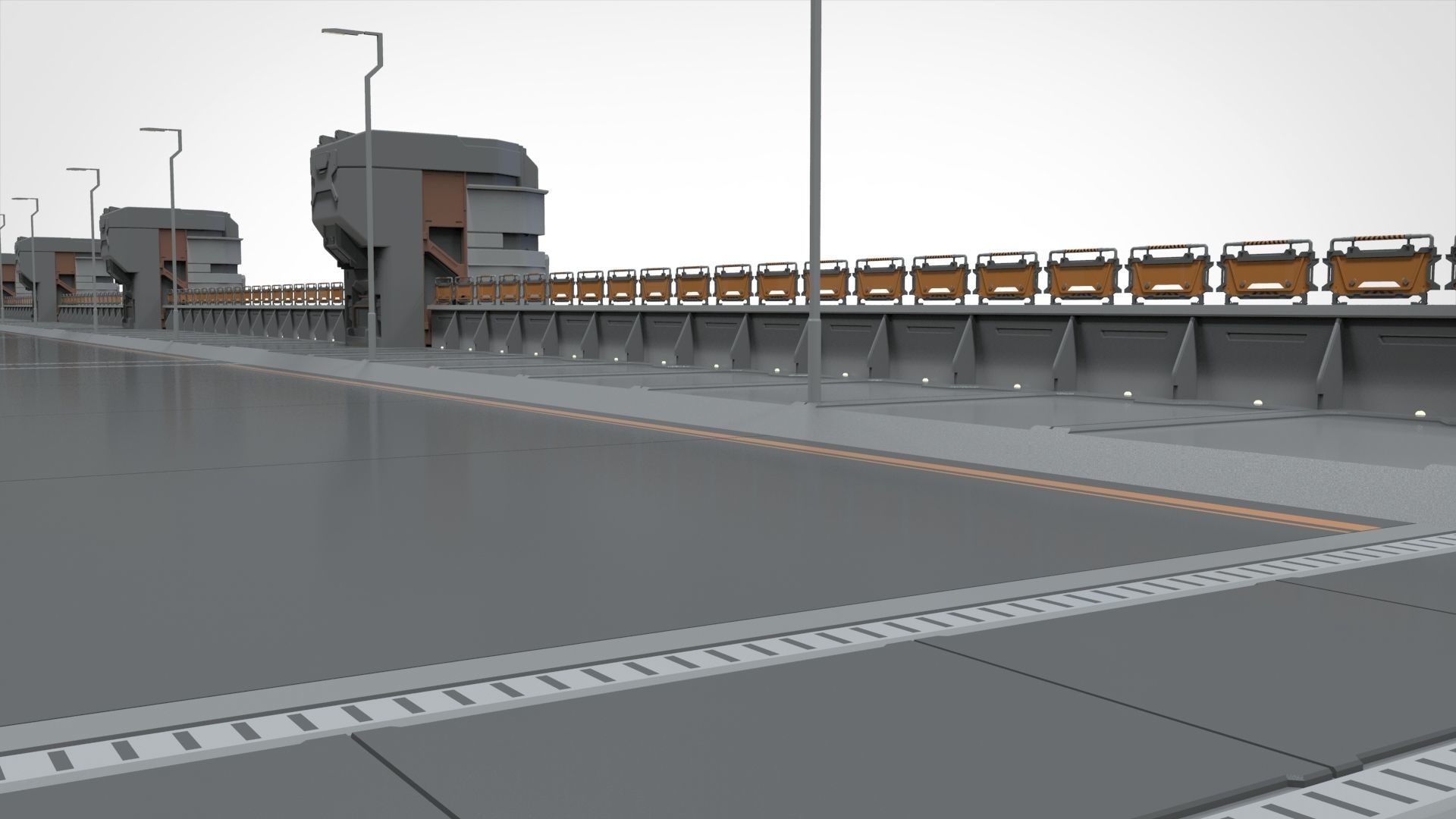 sci-fi bridge 2 3D model_21