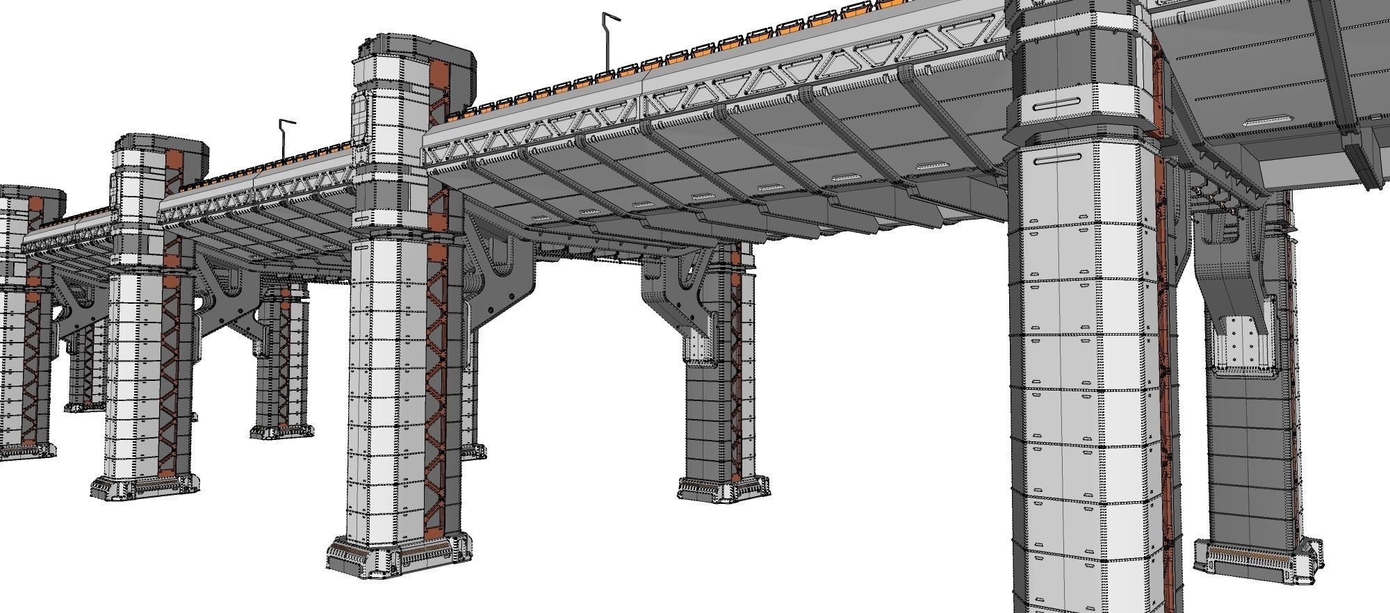 sci-fi bridge 2 3D model_27