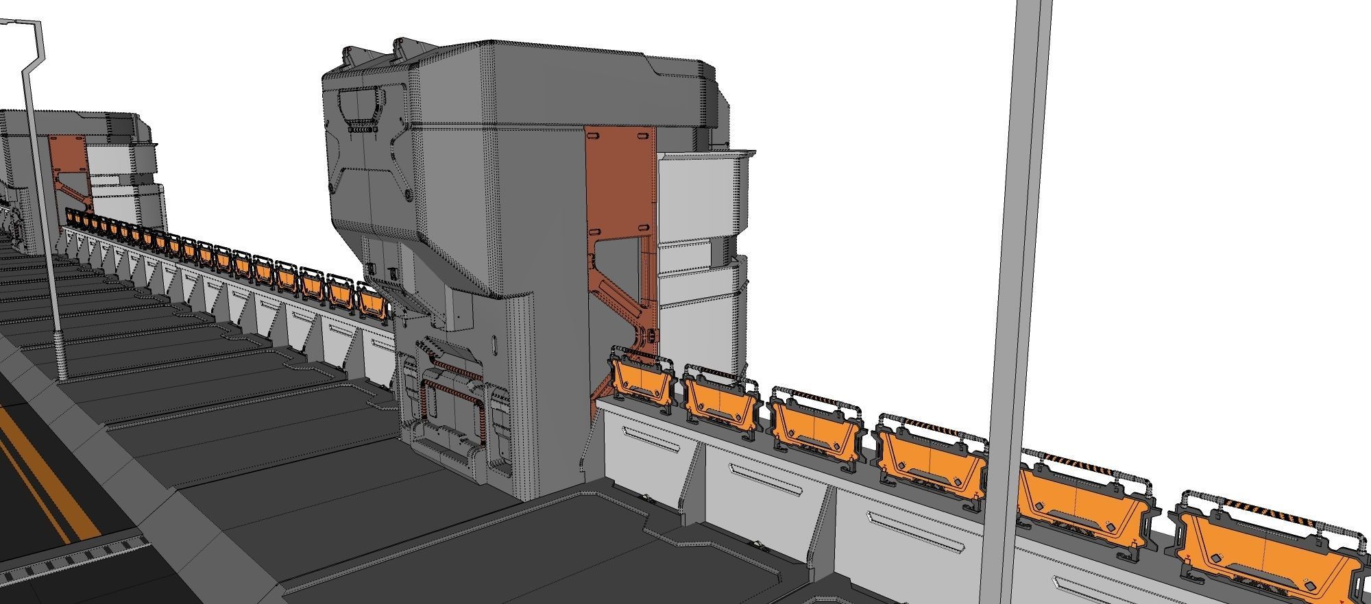 sci-fi bridge 2 3D model_34