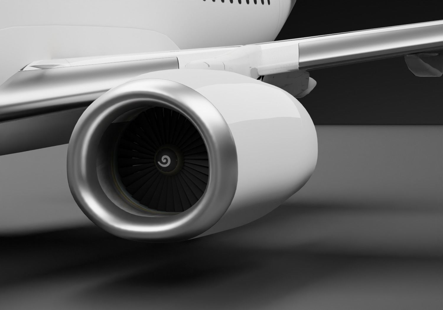 Boeing 737-500 3D model_5