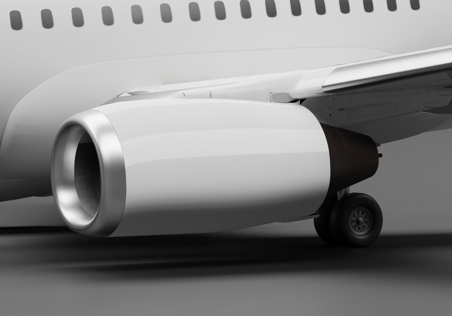 Boeing 737-500 3D model_6