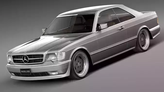 Mercedes-Benz W126 560 SEC AMG 1991