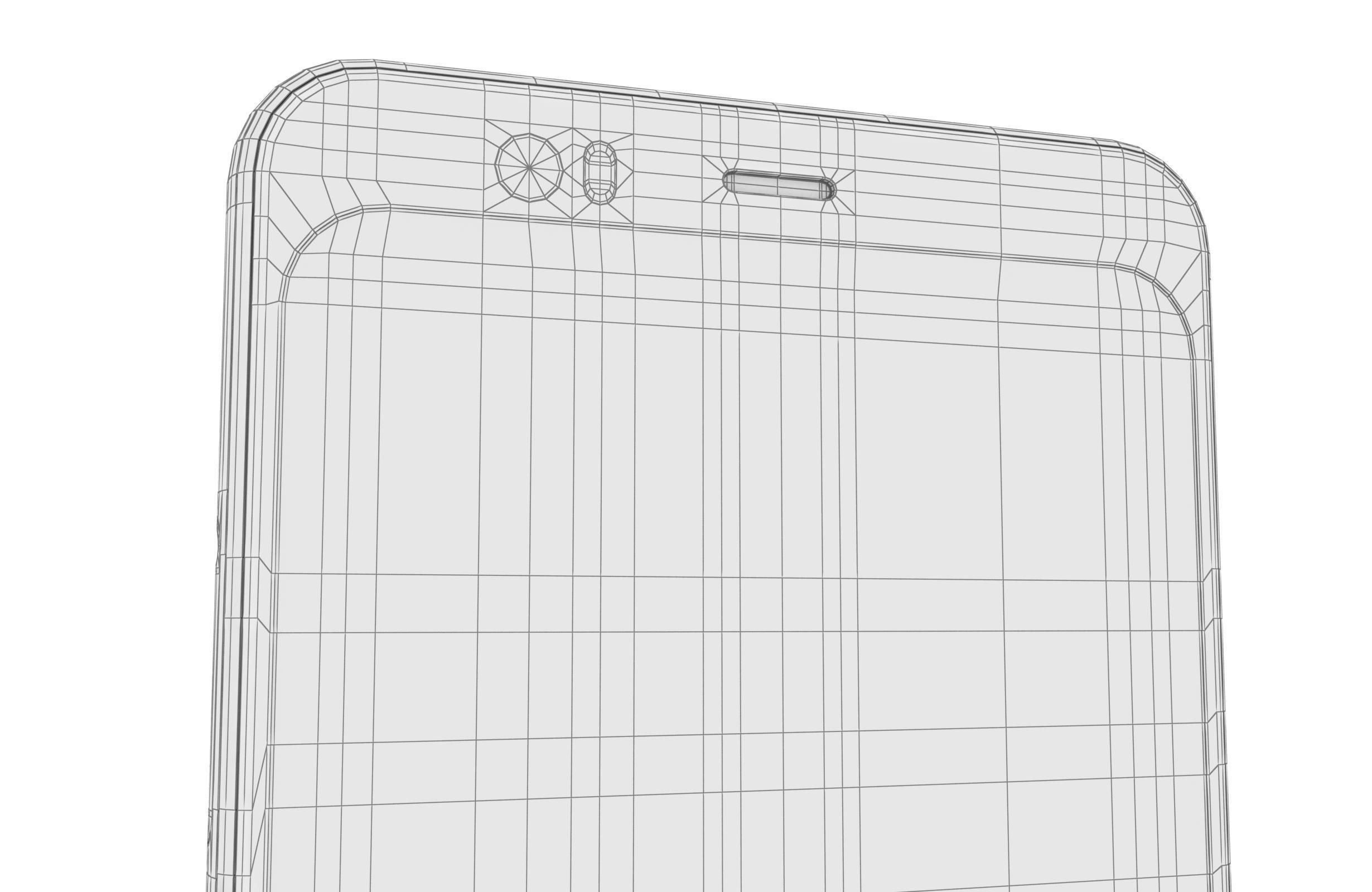 Google Pixel 4 Clearly White 3D model_16
