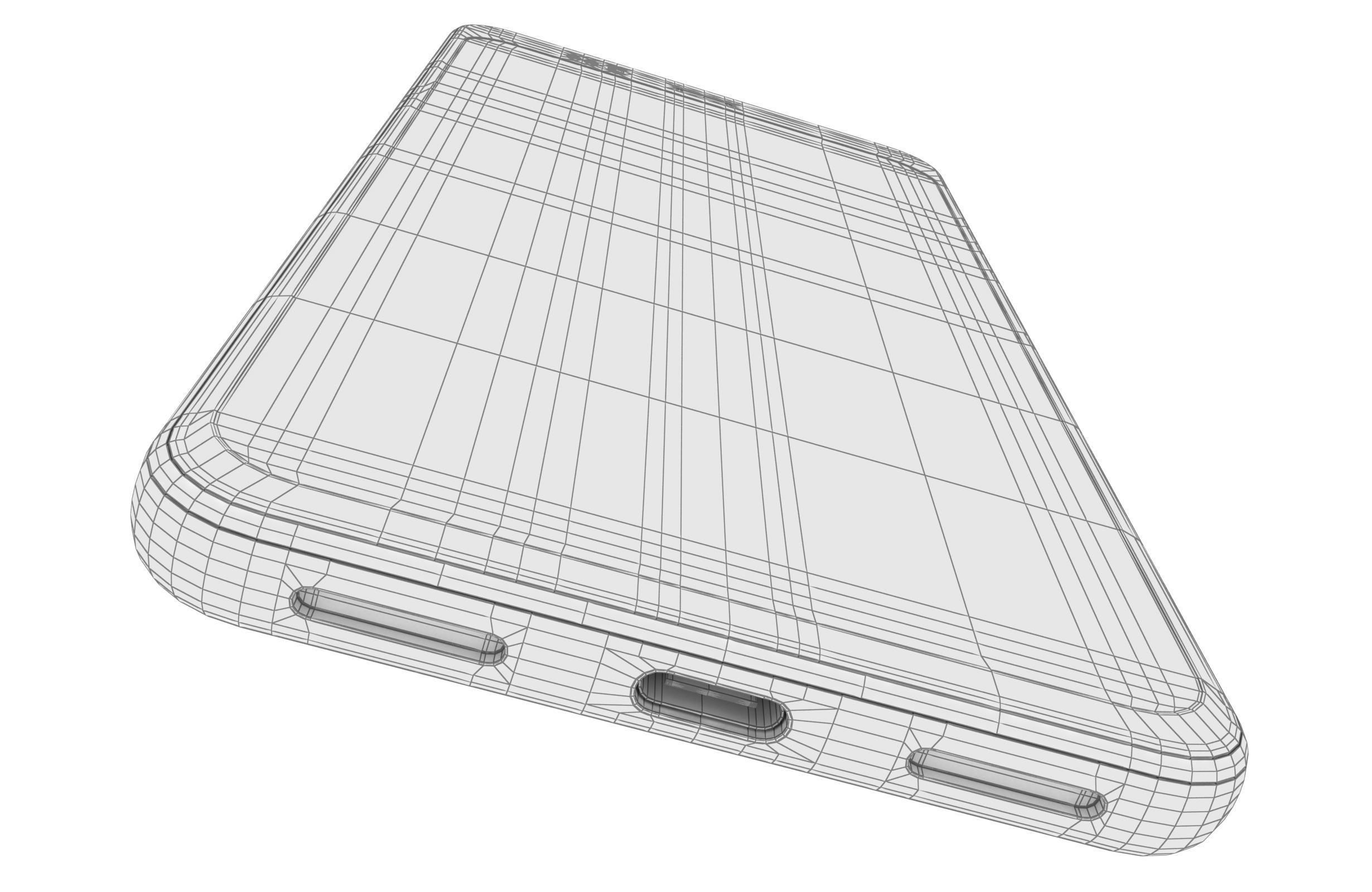 Google Pixel 4 Clearly White 3D model_17