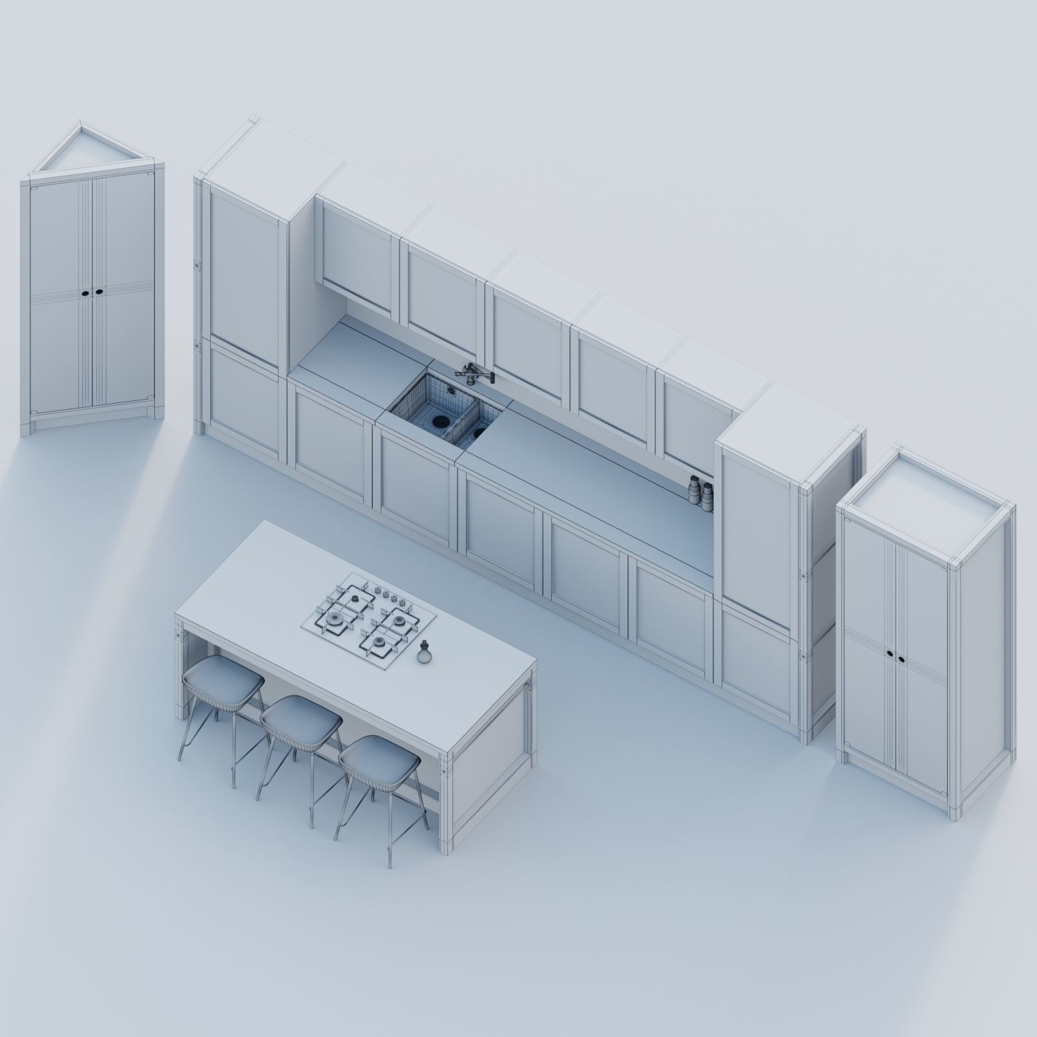 GD Arredamenti Legno Vivo Free 3D model_2