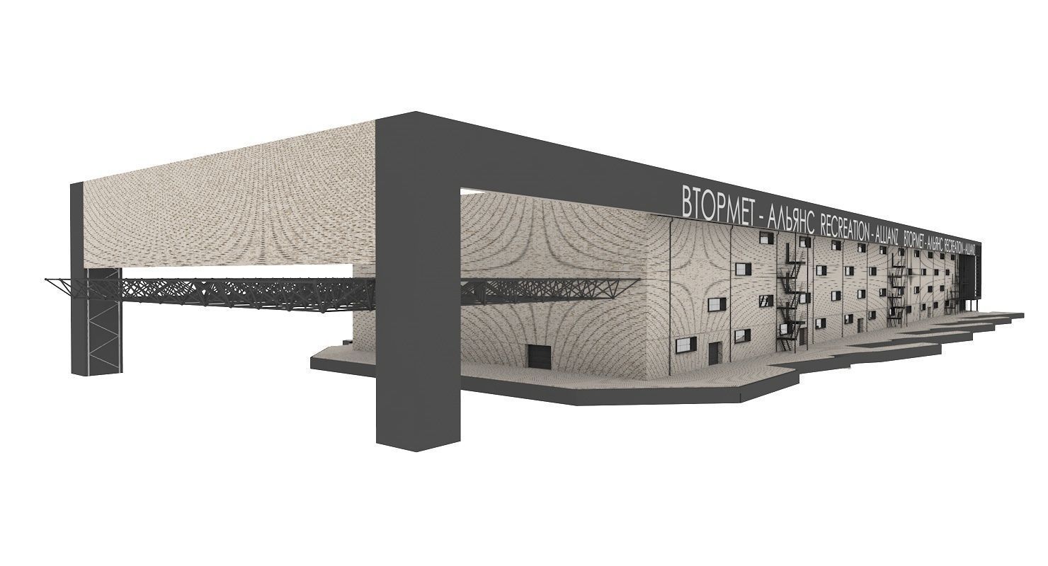 Industrial Warehouse 3D model_5