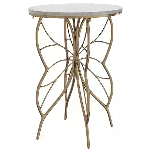 Butterfly Side Table low poly 3d model