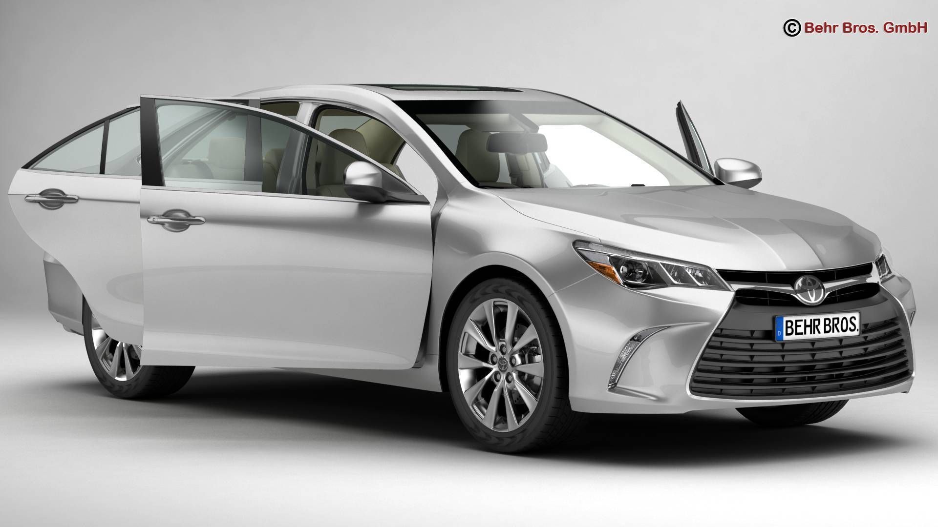 Toyota Camry 2015 3D model_2