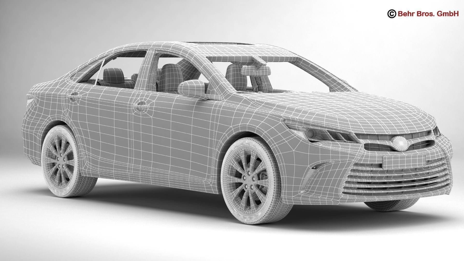 Toyota Camry 2015 3D model_15