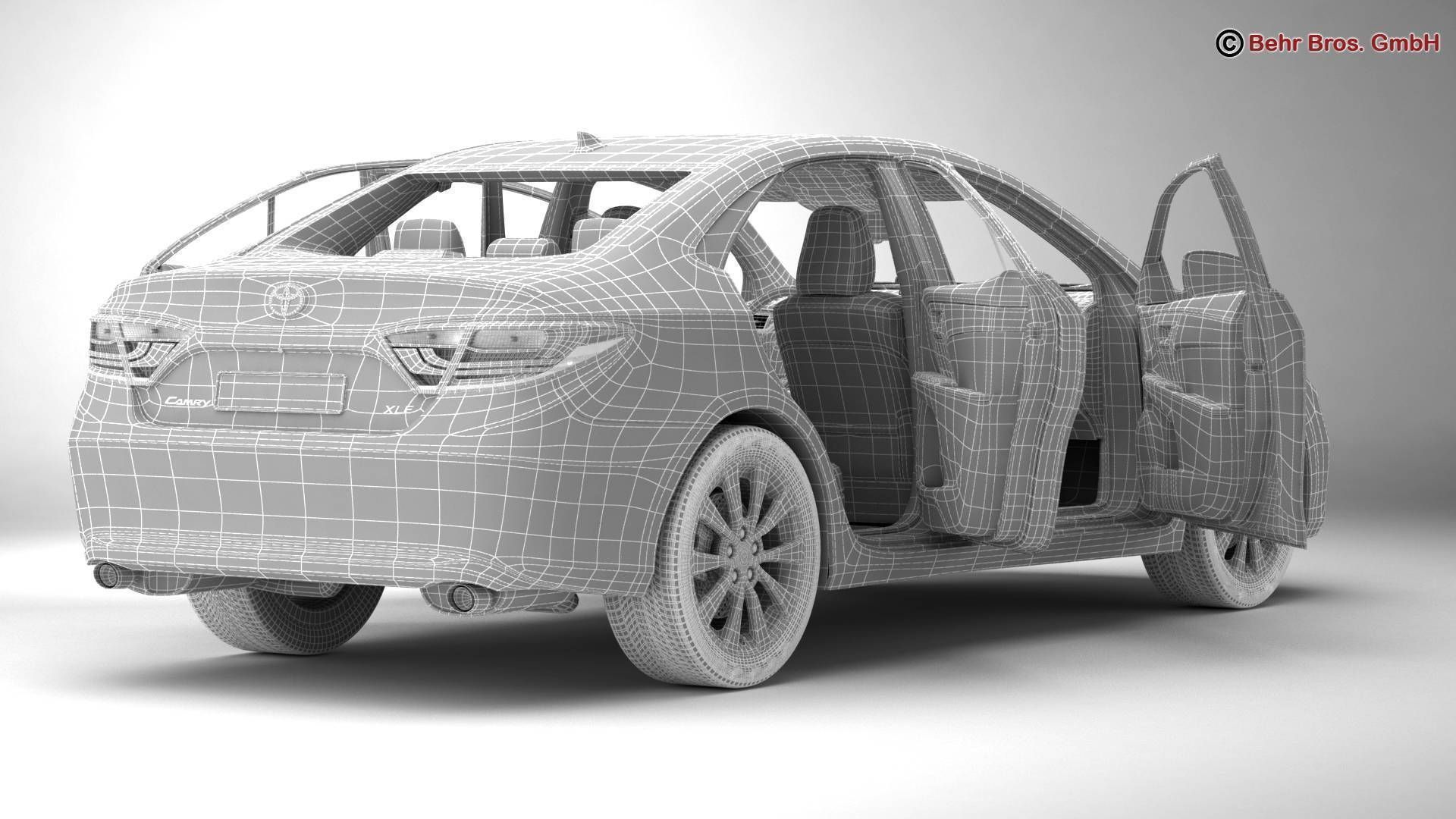 Toyota Camry 2015 3D model_18