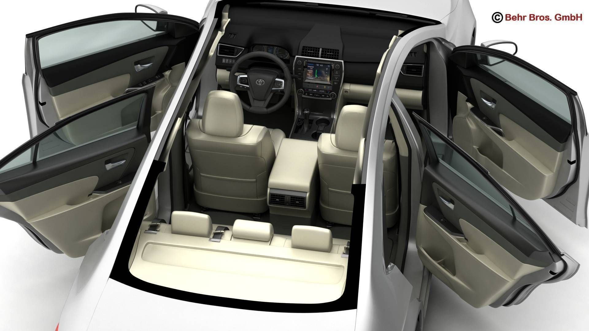 Toyota Camry 2015 3D model_12