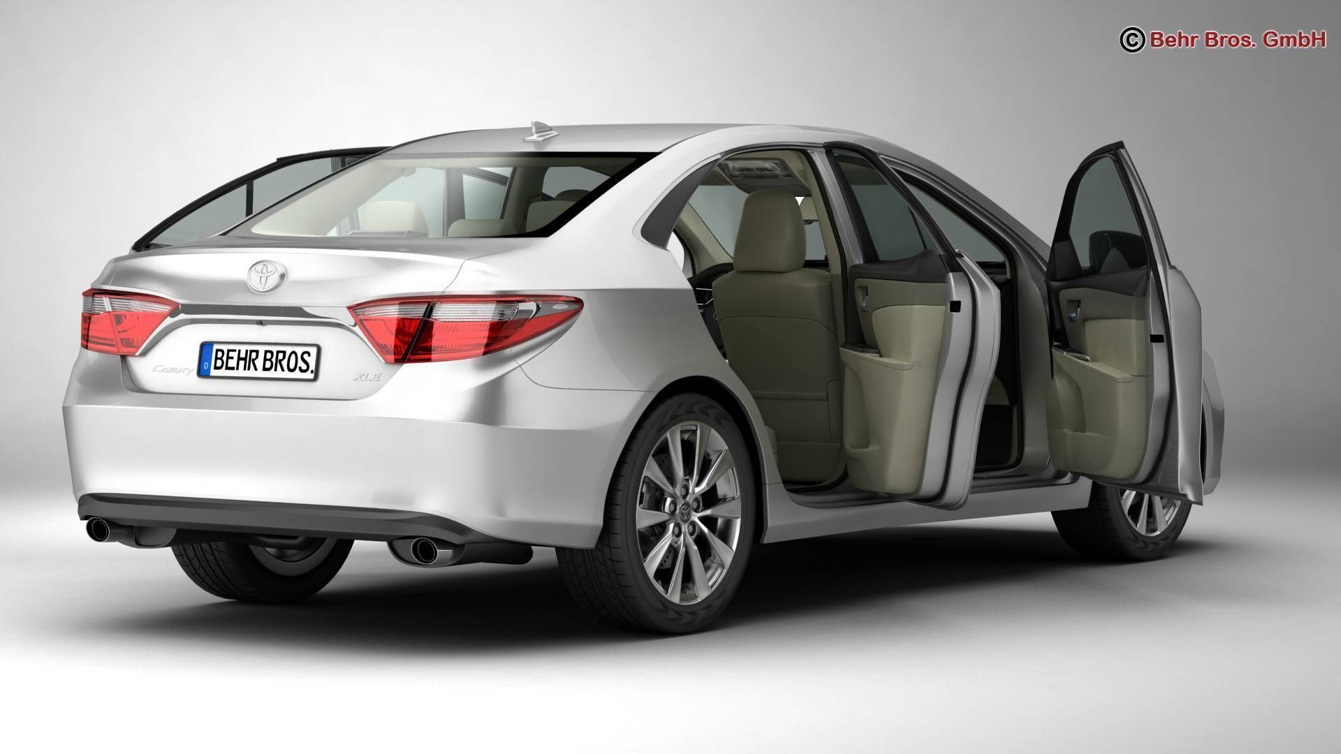 Toyota Camry 2015 3D model_4