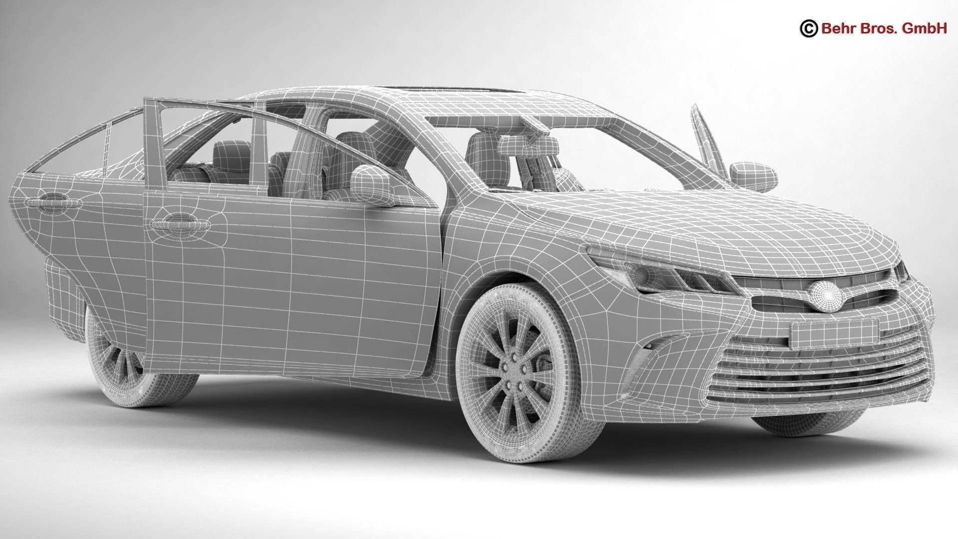Toyota Camry 2015 3D model_16