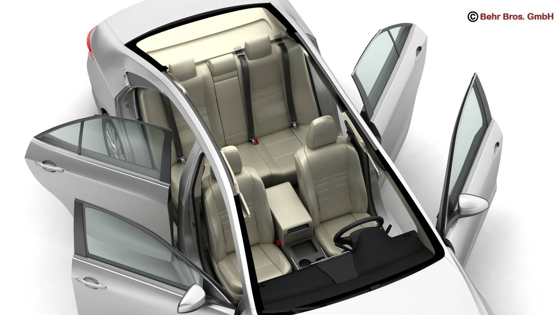 Toyota Camry 2015 3D model_11