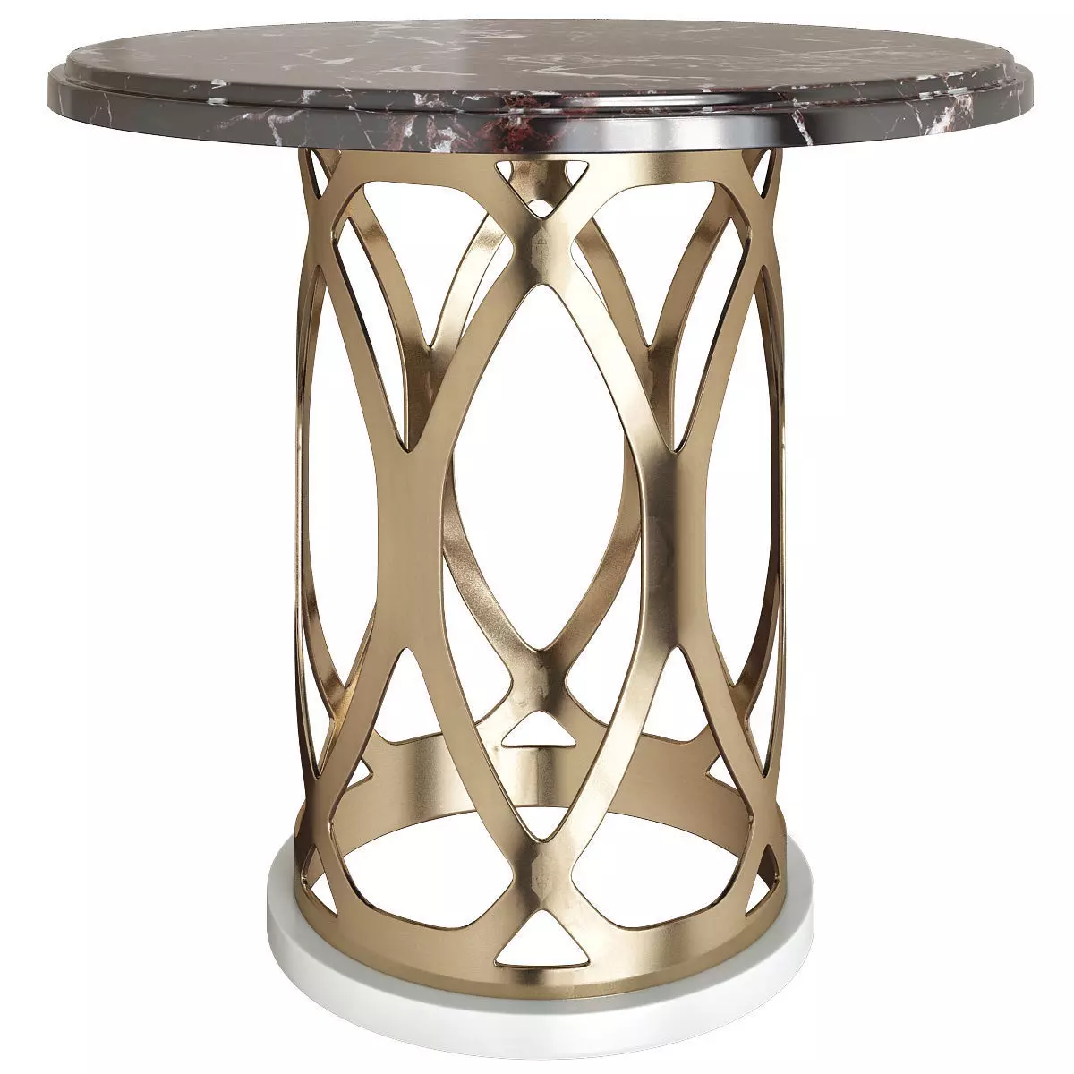 Brett Martini Table low poly 3d model Low-poly 3D model_0