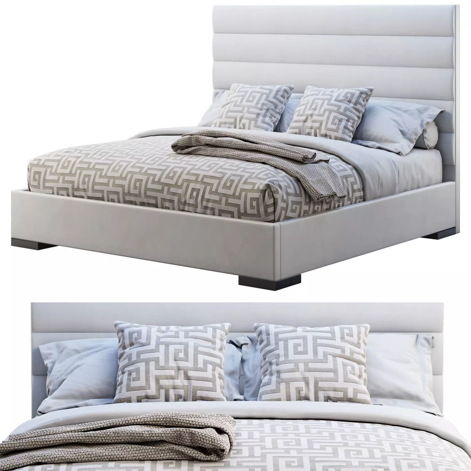 Modloft Prince Bed 3D model_0