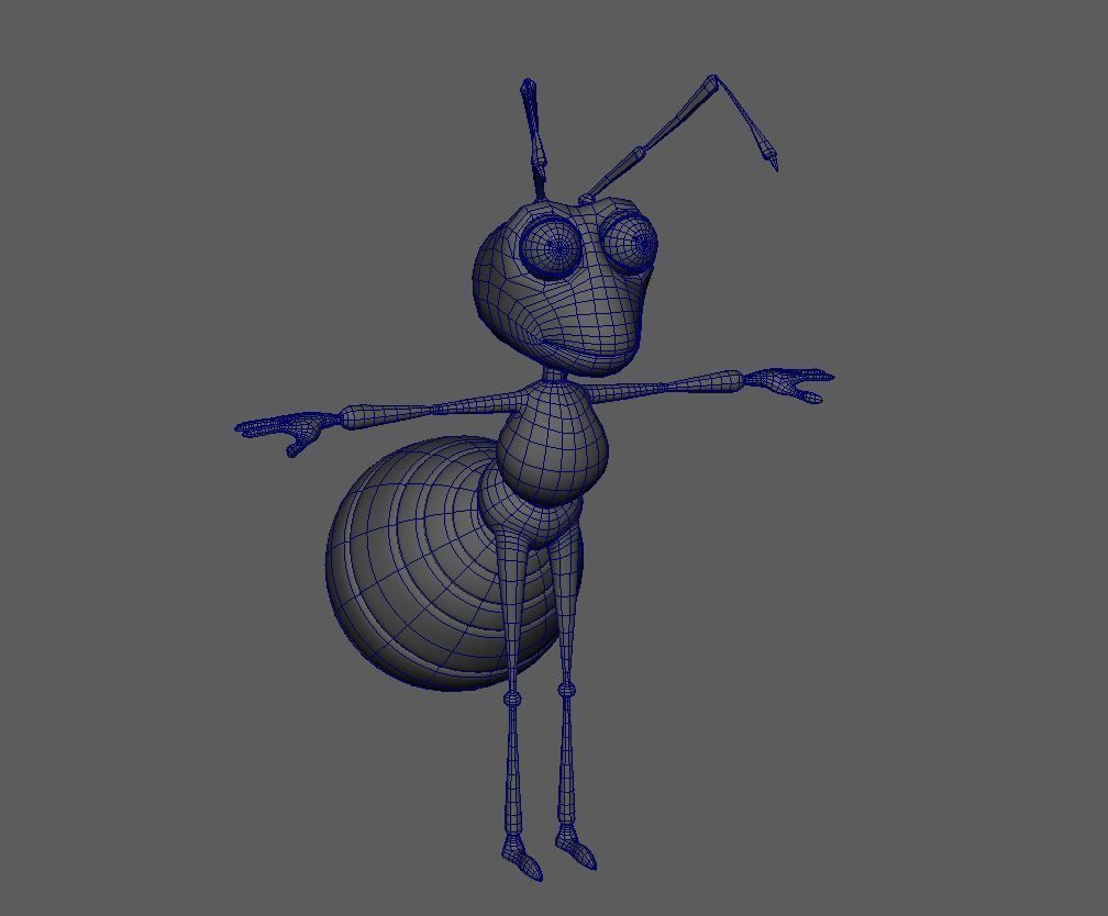 Ant 3d model 3D model_4