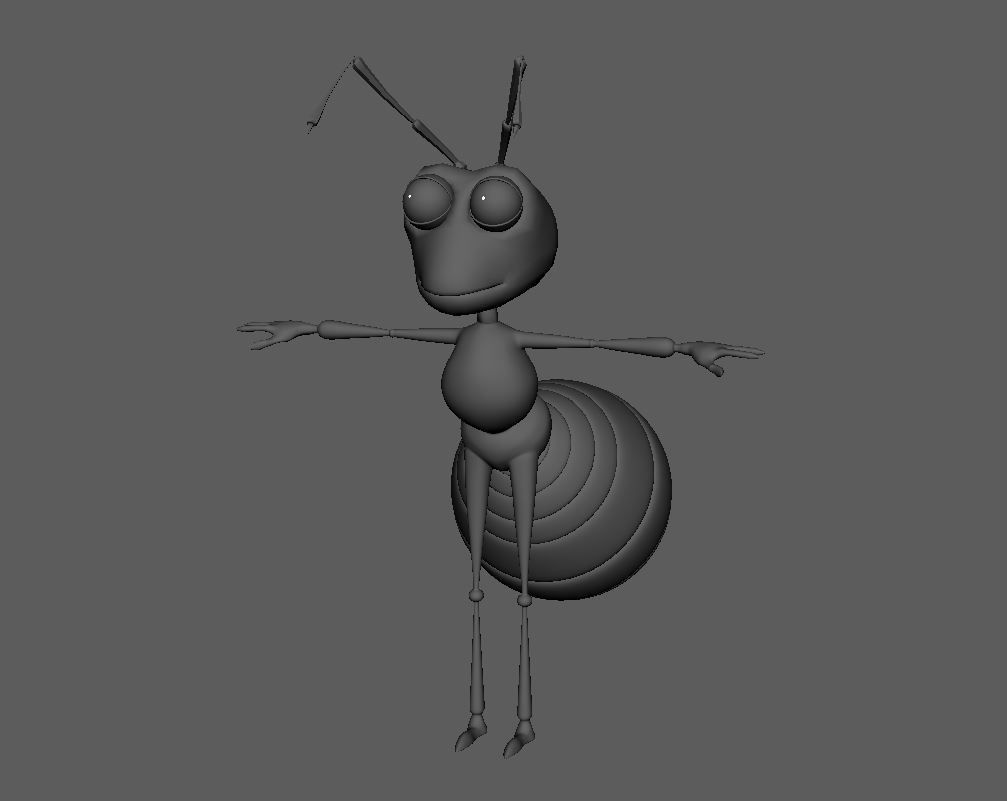 Ant 3d model 3D model_7