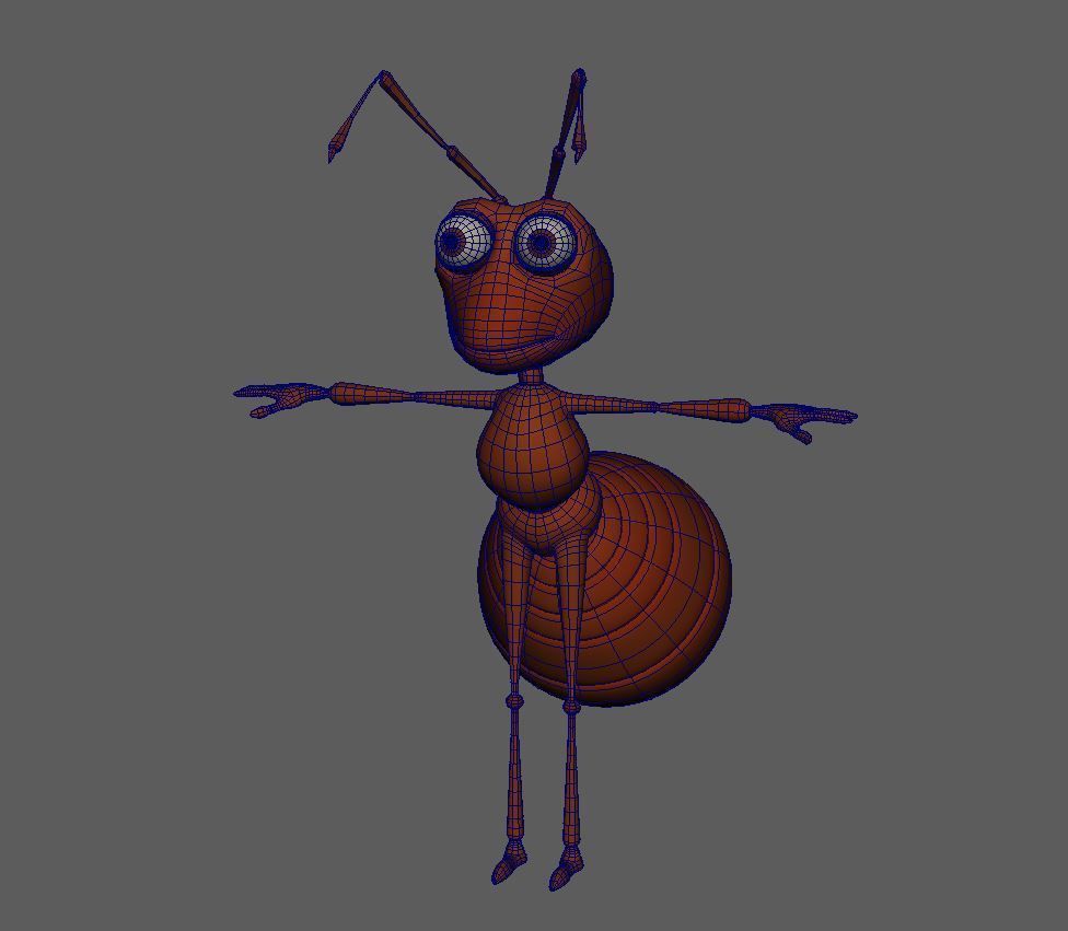 Ant 3d model 3D model_2