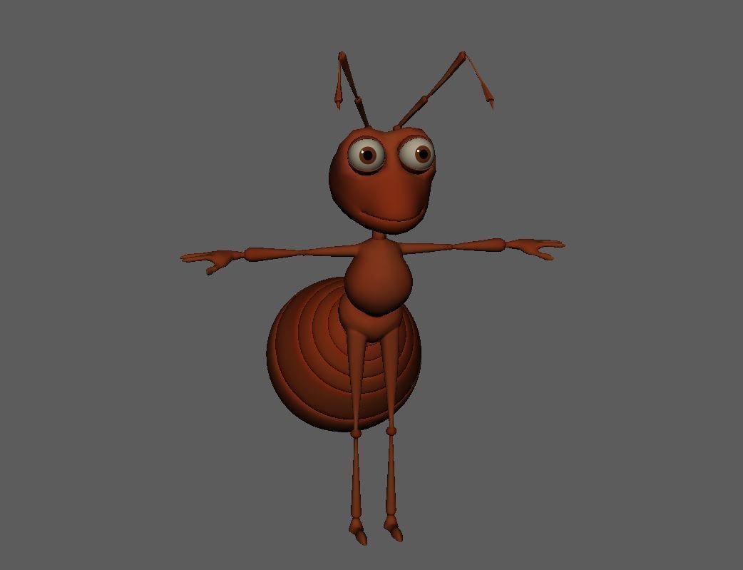 Ant 3d model 3D model_1