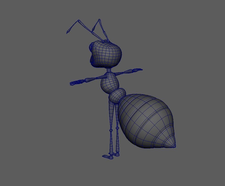 Ant 3d model 3D model_5