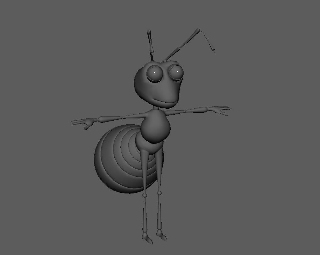 Ant 3d model 3D model_3