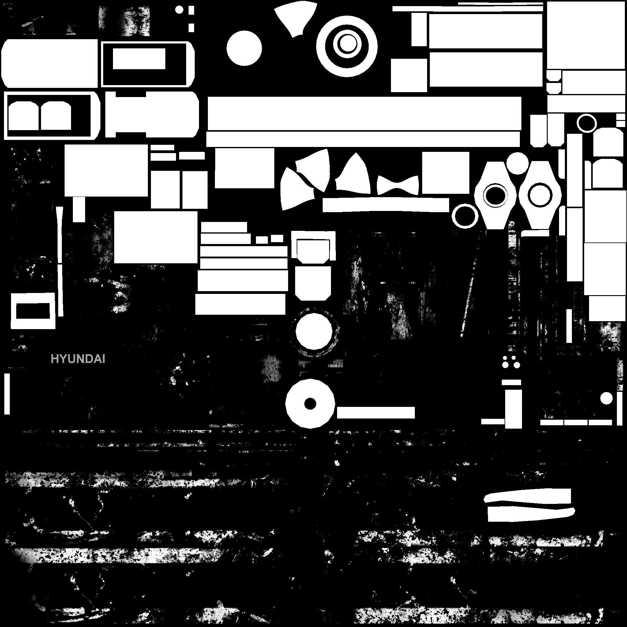 Pallet Truck Low-poly 3D model_18