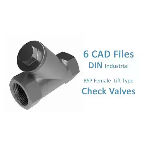 Lift Type Check Valves - BSP Threaded Ends - 