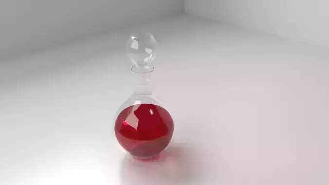 Decanter 4 with Liquid