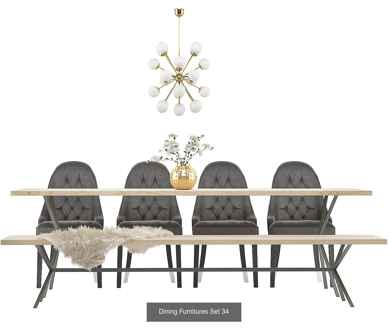Monster Dining Furnitures Collection valued over 1000USD _84