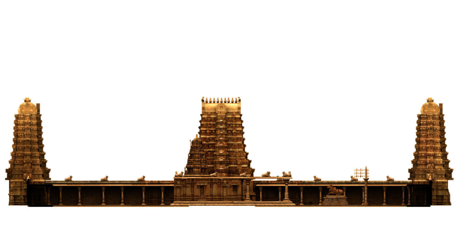 hindu temple 3d model 3D model_18