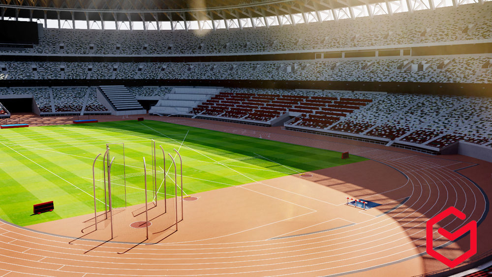 Tokyo olympics stadium