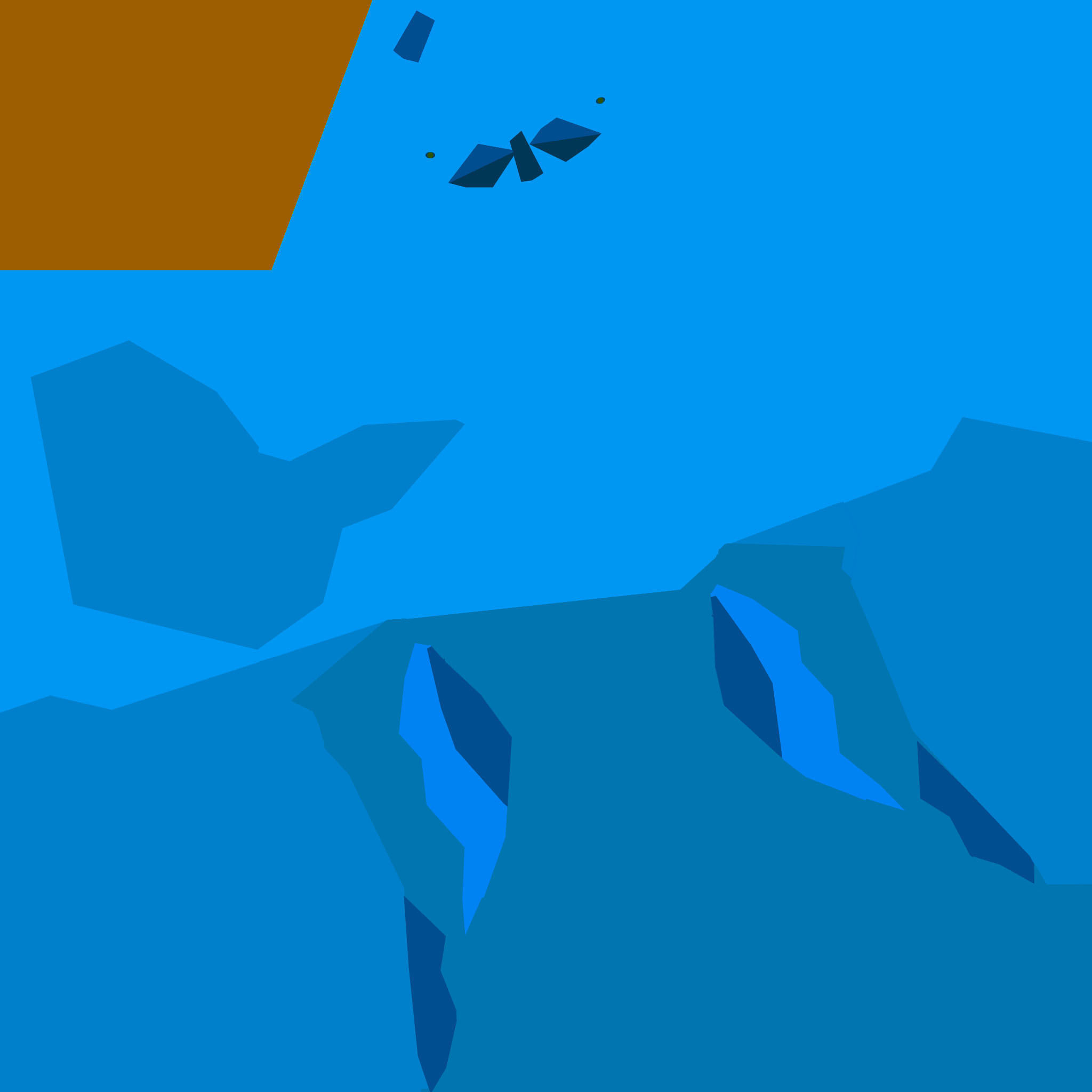 Animated bird - Low poly Free low-poly 3D model_6