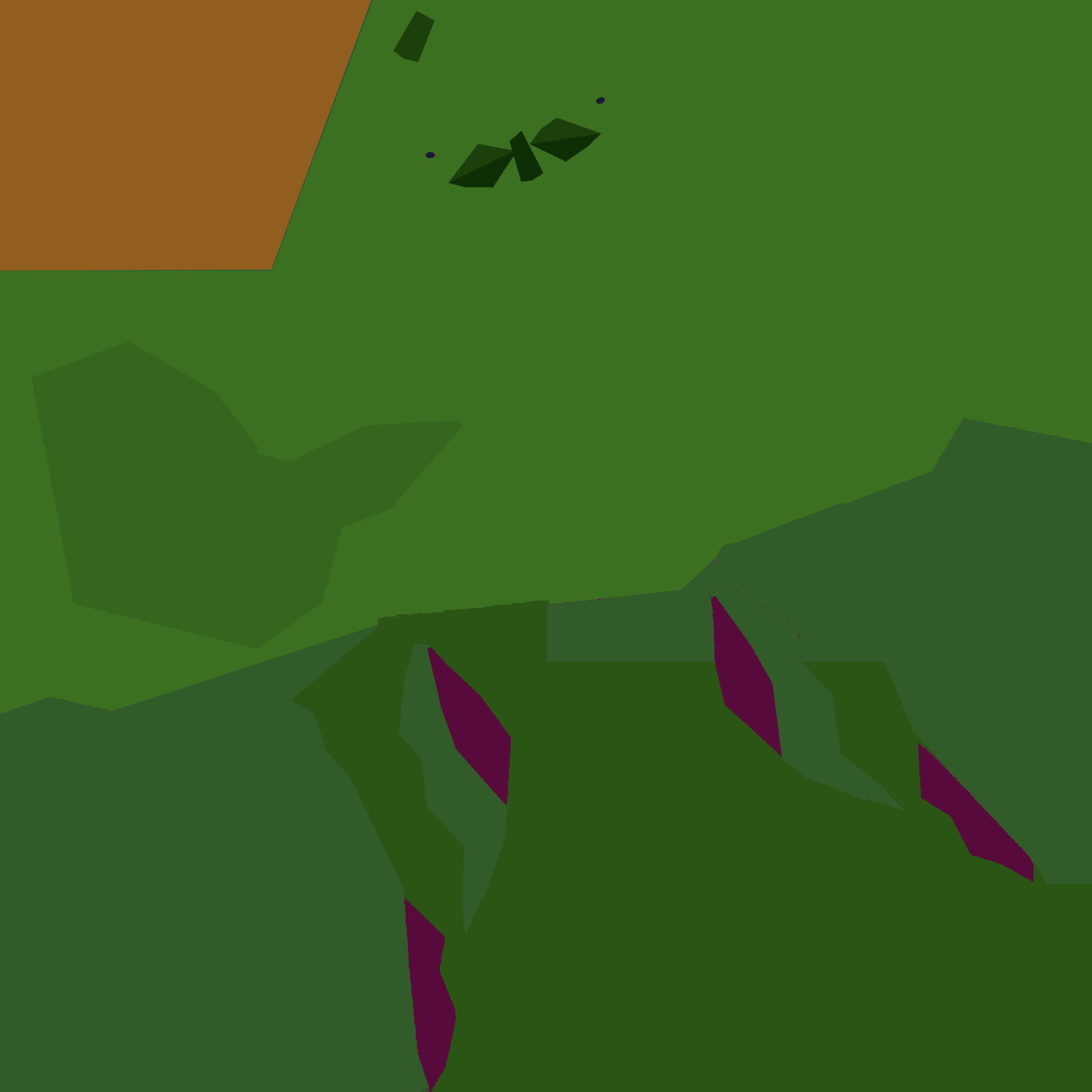 Animated bird - Low poly Free low-poly 3D model_4