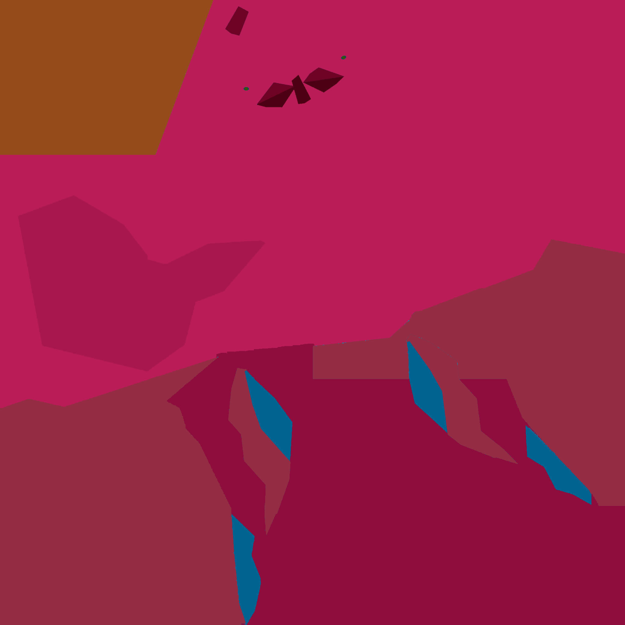 Animated bird - Low poly Free low-poly 3D model_5