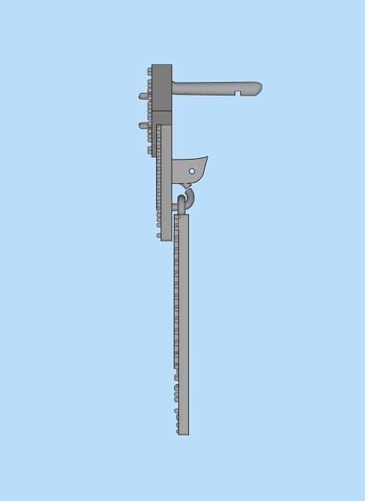 Women Earrings  with gems and diamonds 3dm stl vintage 3D print model_23