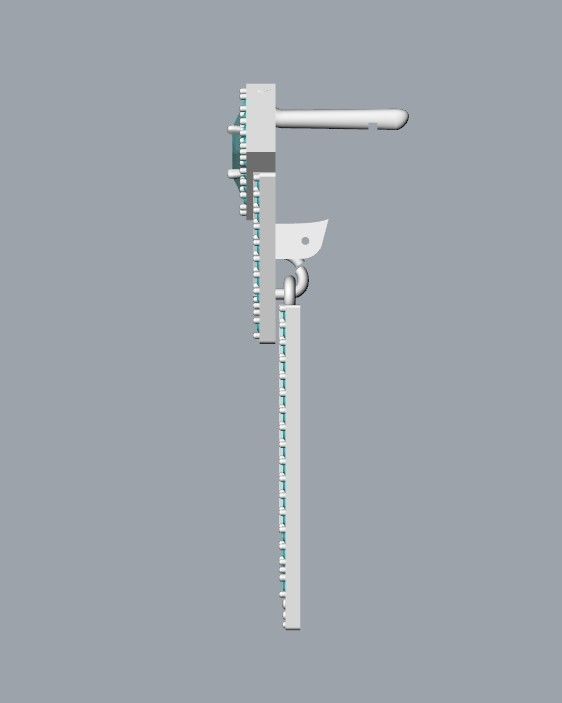 Women Earrings  with gems and diamonds 3dm stl vintage 3D print model_30