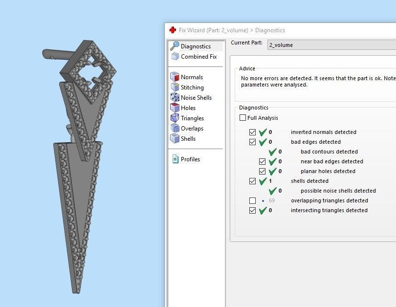 Women Earrings  with gems and diamonds 3dm stl vintage 3D print model_21