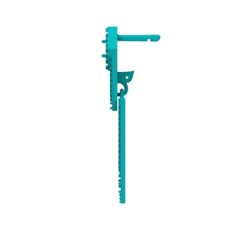 Women Earrings  with gems and diamonds 3dm stl vintage 3D print model_20