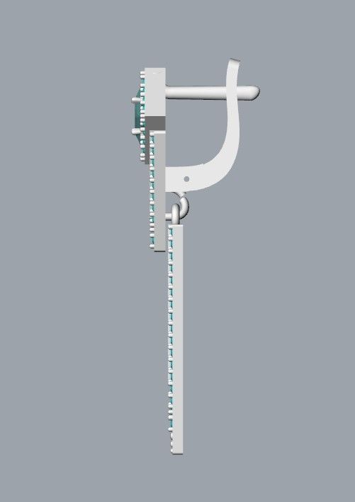 Women Earrings  with gems and diamonds 3dm stl vintage 3D print model_32