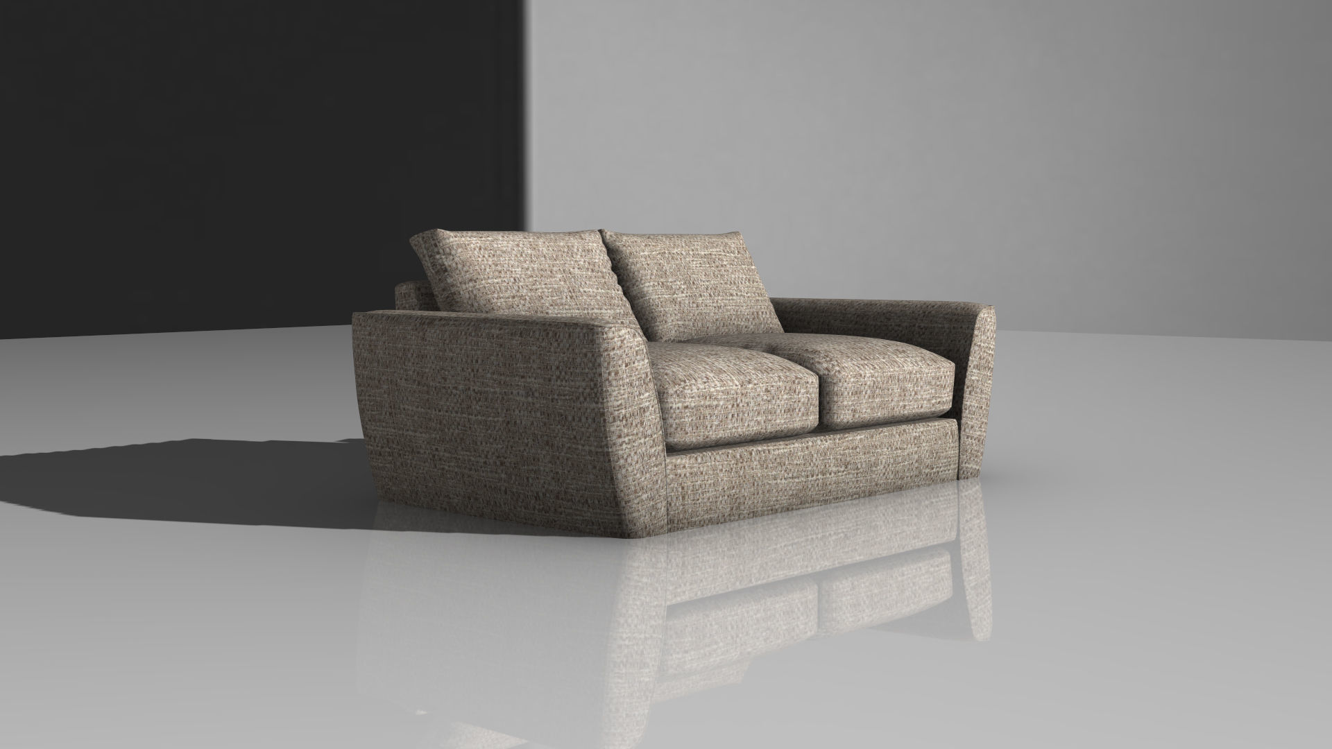 Modern Sofa - Unreal Engine - Unity  Low-poly 3D model_2