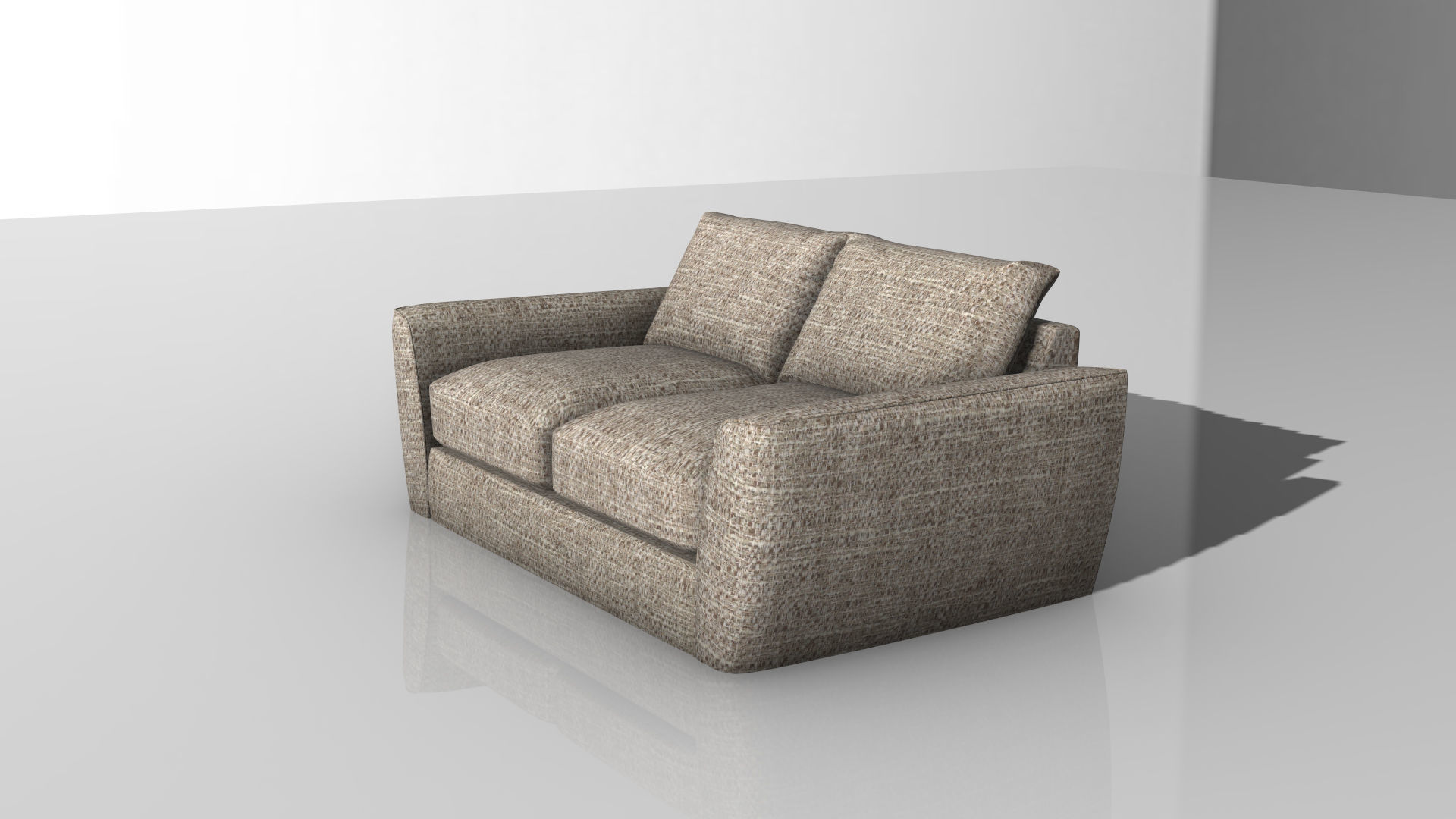 Modern Sofa - Unreal Engine - Unity  Low-poly 3D model_1