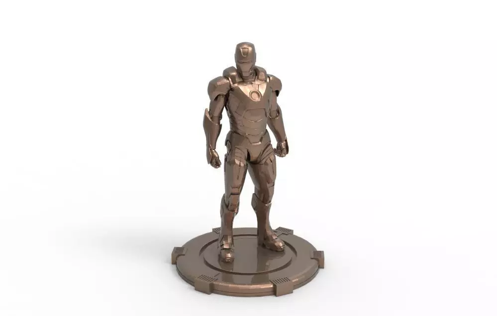 Iron Man Stand pose 3D print model