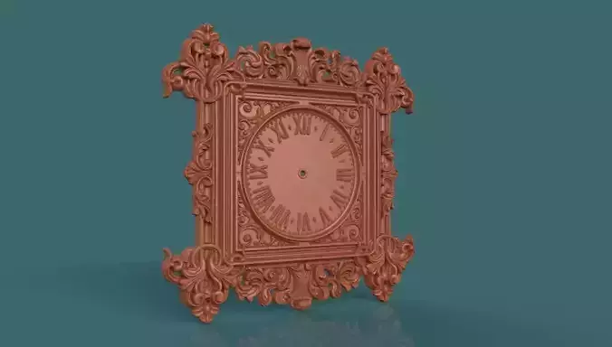 Classic Wall clock 3D print model