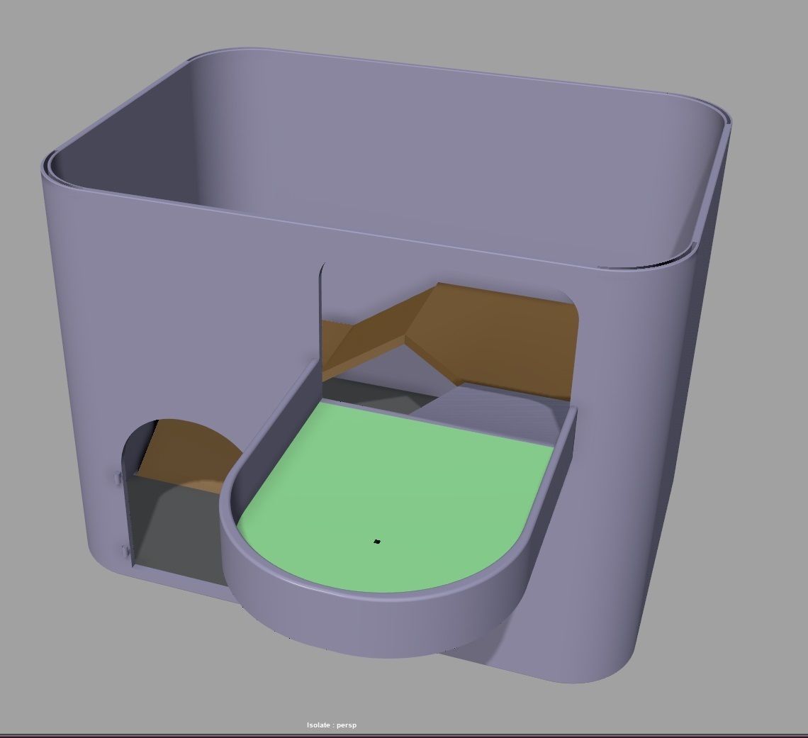 Pet House 3D print model_3