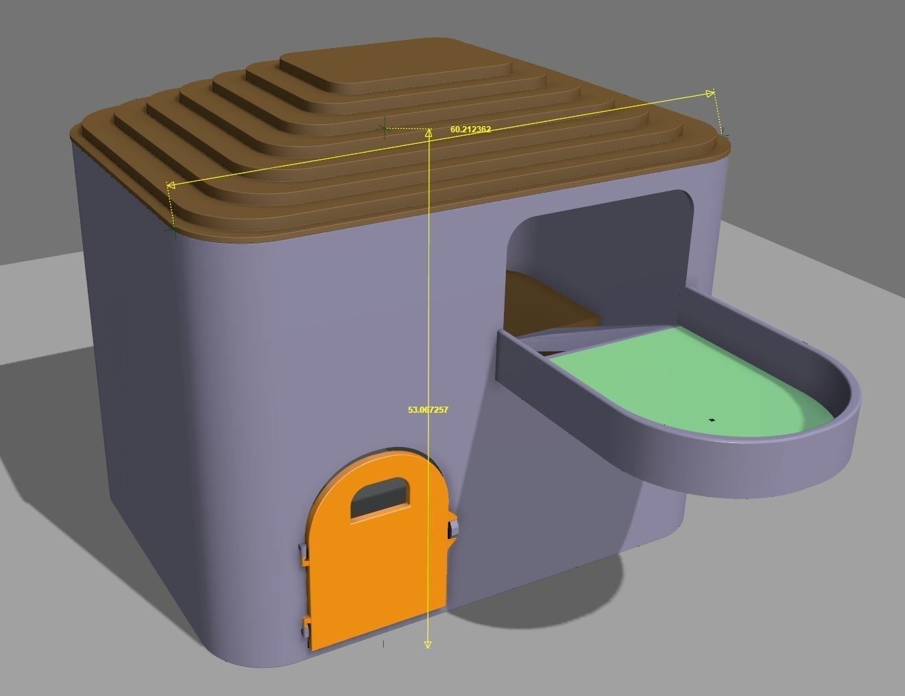 Pet House 3D print model_1