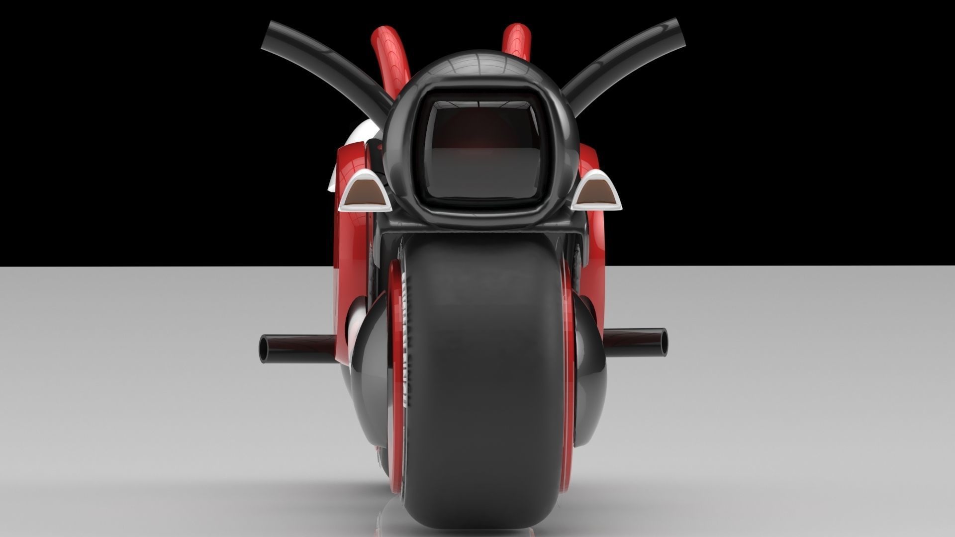 Sci Fi Bike 3D model_6