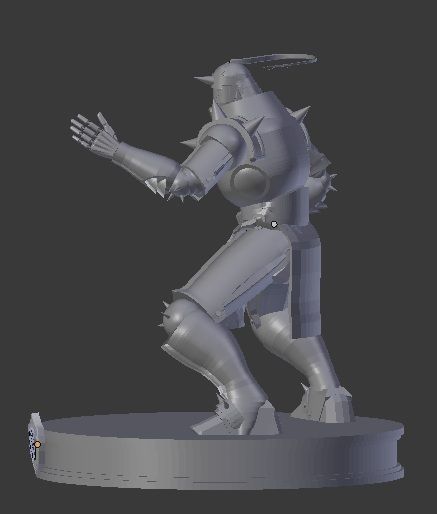 ALPHONSE ELRIC 3D MODEL 3D print model_3