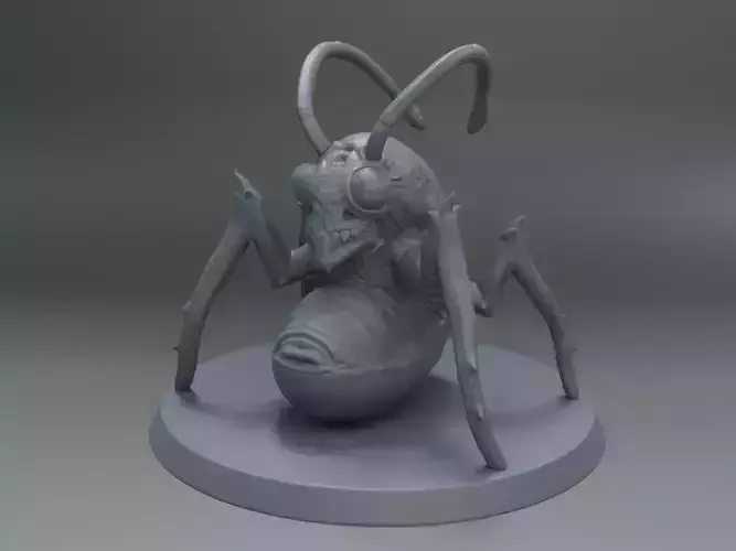 CHRYSALIS insect 3D print model