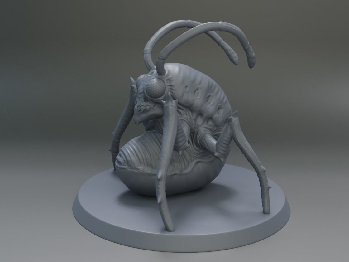 CHRYSALIS insect 3D print model_5